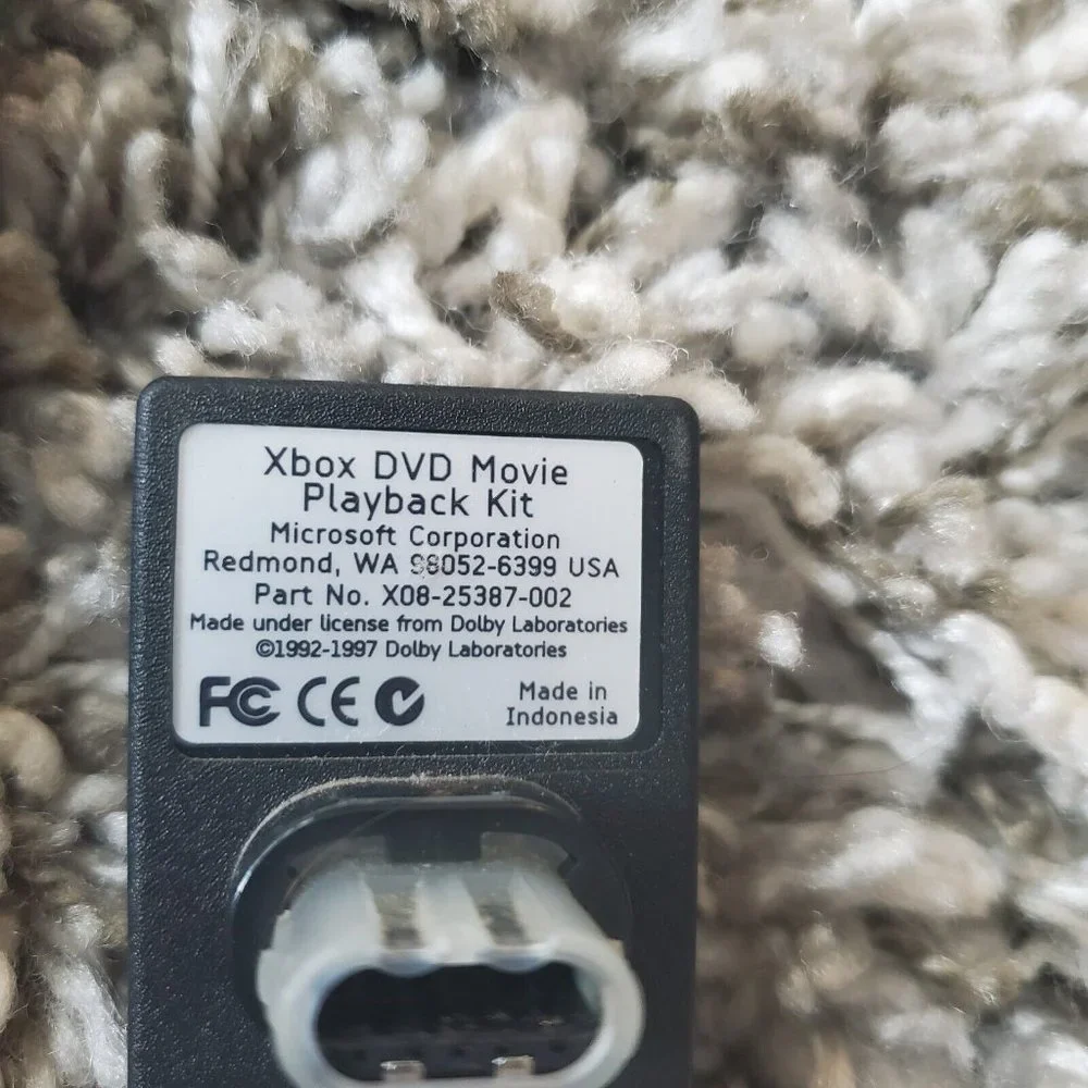 Original XBOX DVD Movie Playback Kit REMOTE OEM TESTED WORKING EUC